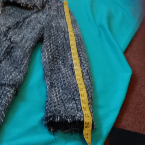 GUESS LOS ANGELES GRAY/BLACK TWEED COAT, SIZE LARGE - Picture 10 of 15